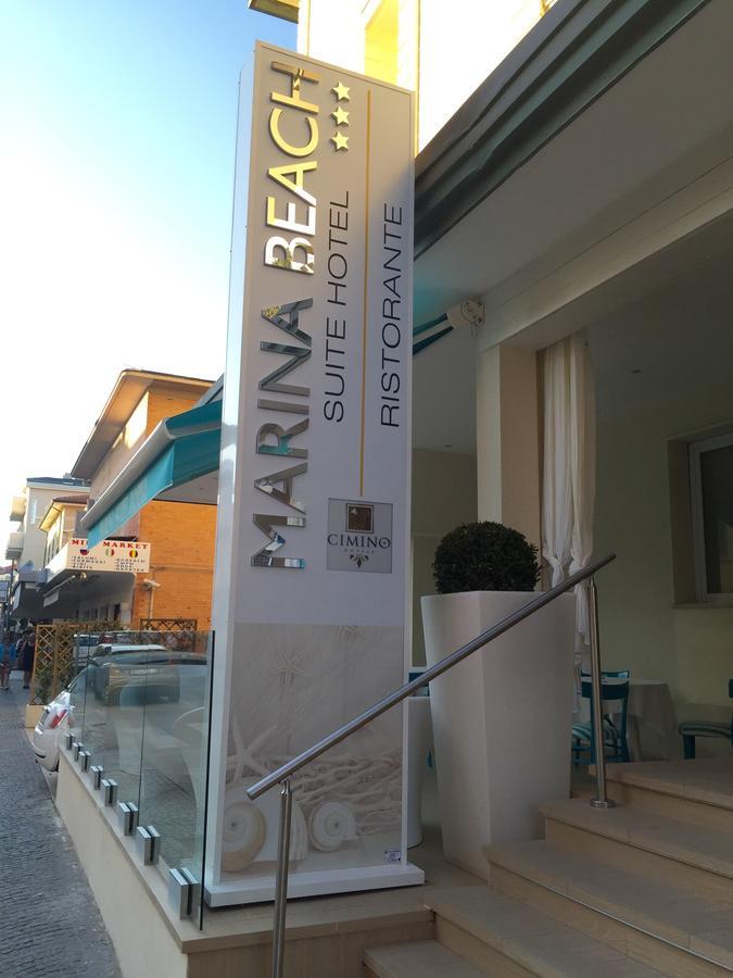 Marina Beach Suite Hotel Rimini Eksteriør bilde
